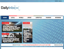 Tablet Screenshot of dailyinbox.com